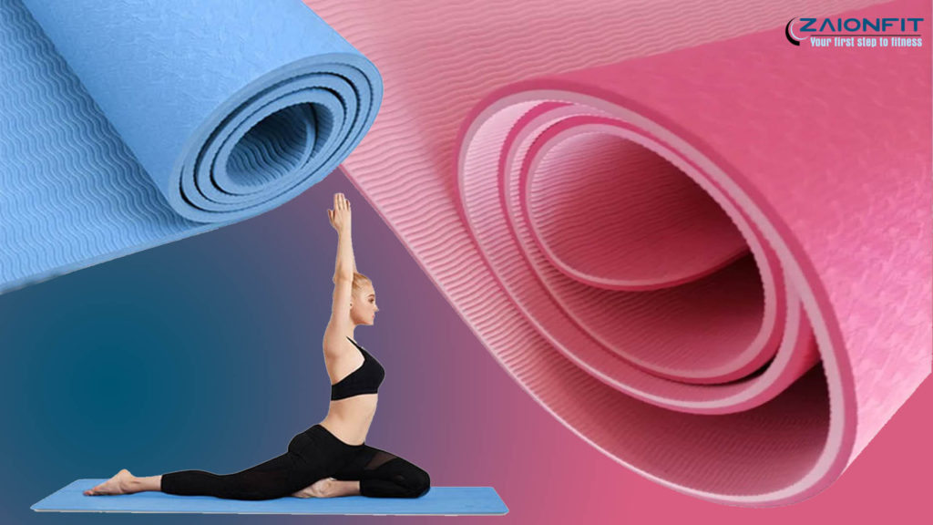 Yoga mats front